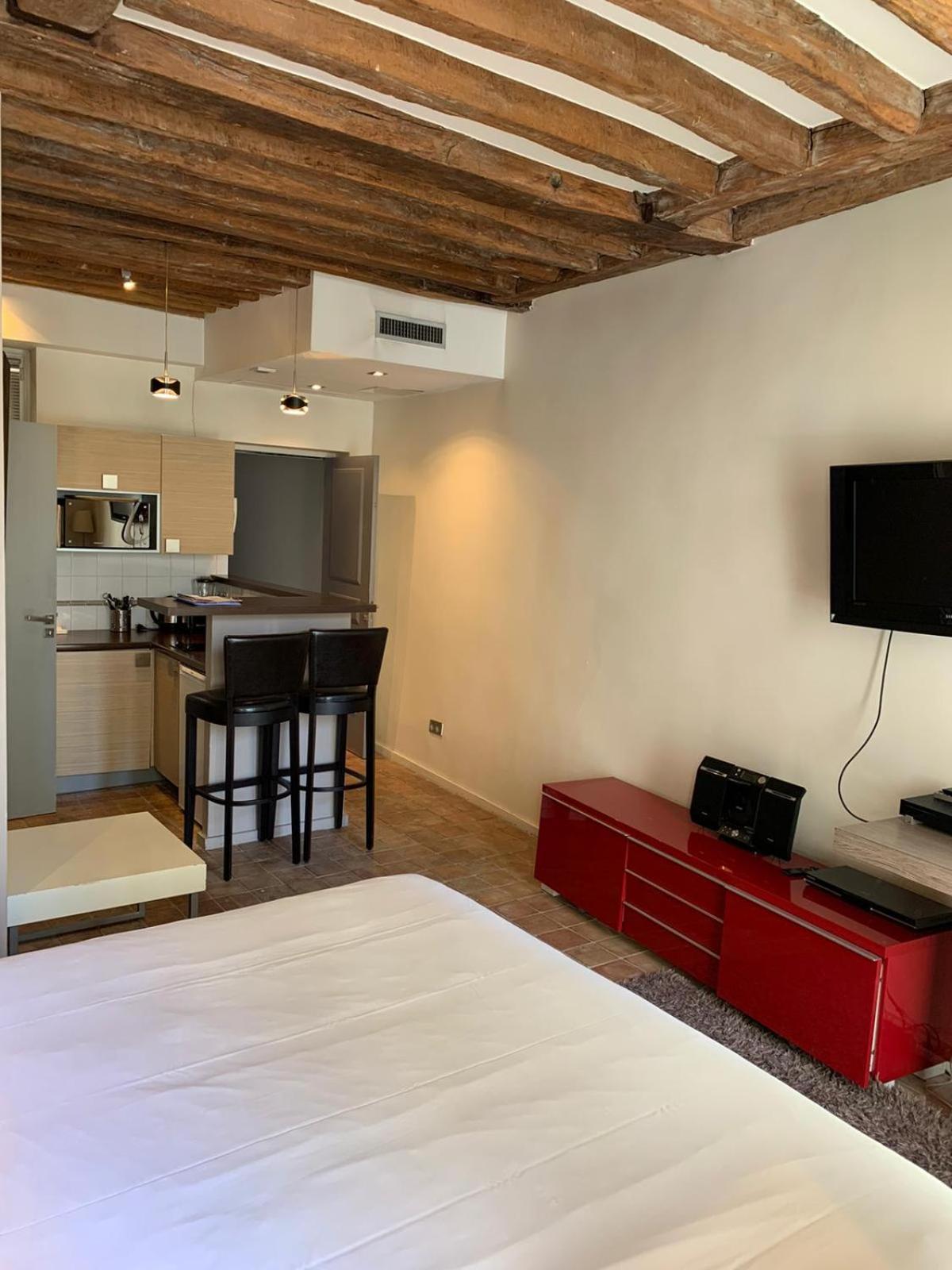 Habitat Parisien - Marais Sicile Daire Dış mekan fotoğraf